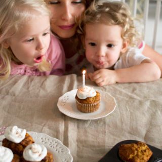 Zdrowe muffinki marchewkowe na pierwsze urodziny bloga